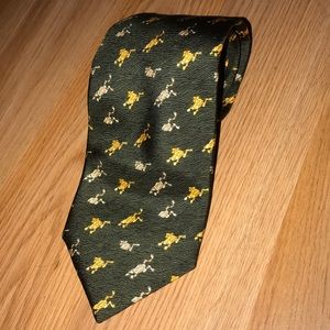 The Metropolitan Museum of Art frog print necktie